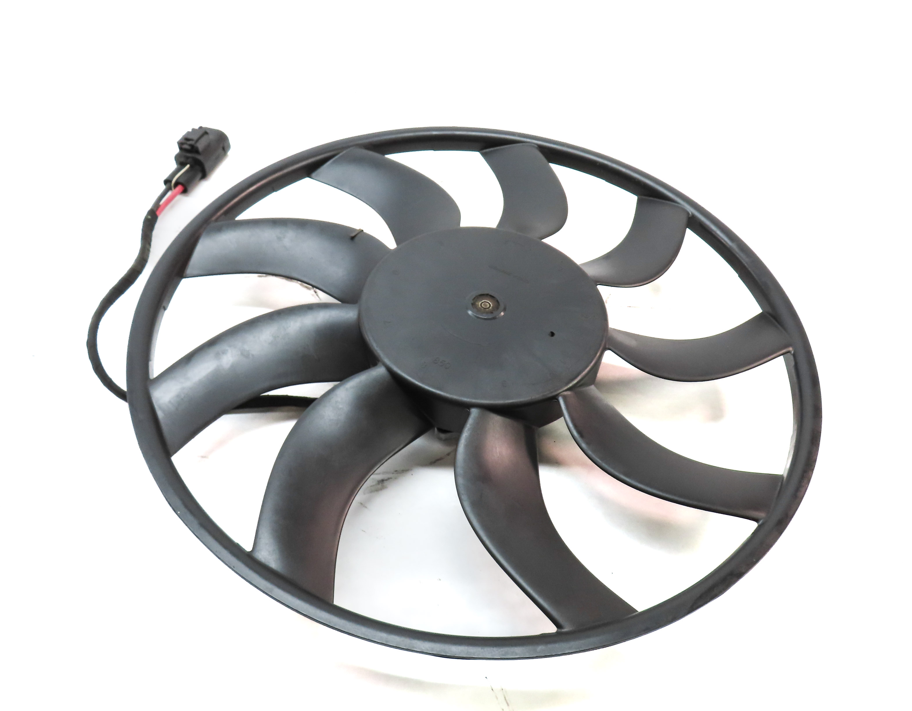 2008-2014 BMW X5 X5M X6 X6M (E70 E71) 850 WATT RADIATOR COOLING FAN ASSEMBLY — exact item pictured